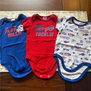 Buffalo Bills Bodysuits 3-6M